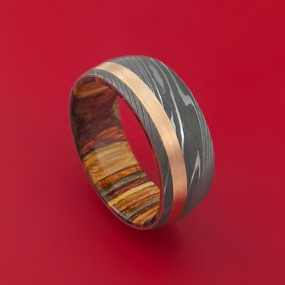 Hazelnut Wood Hardwood Wedding Bands and Engagement Rings