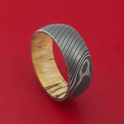 Spalted Tamarind Hardwood Wedding Bands and Engagement Rings