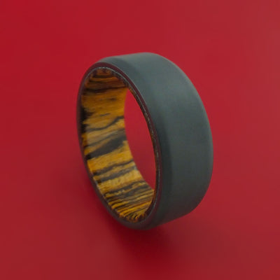 Bocote Hardwood Wedding Bands and Engagement Rings