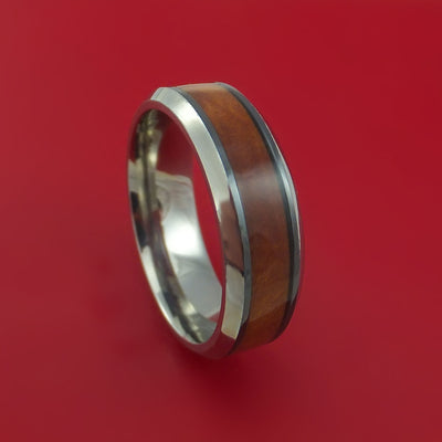 Thuya Burl Hardwood Wedding Bands and Engagement Rings