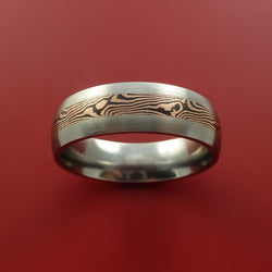 Mokume Gane Men’s Wedding Band