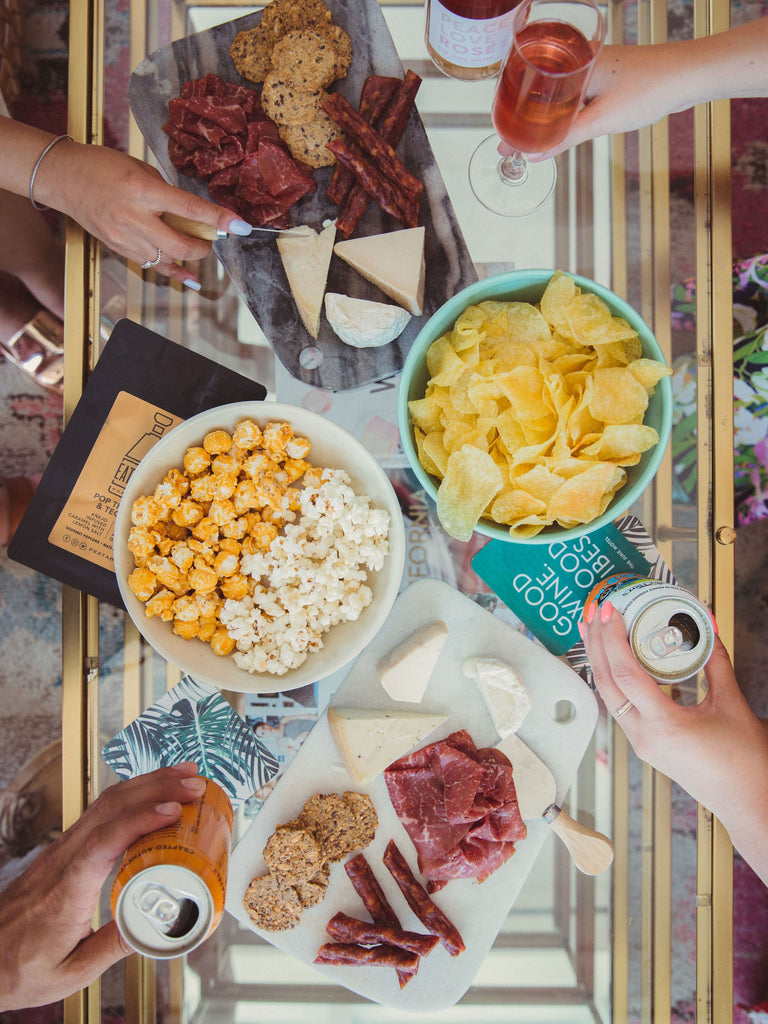 Snacks for your motel makeover viewing party