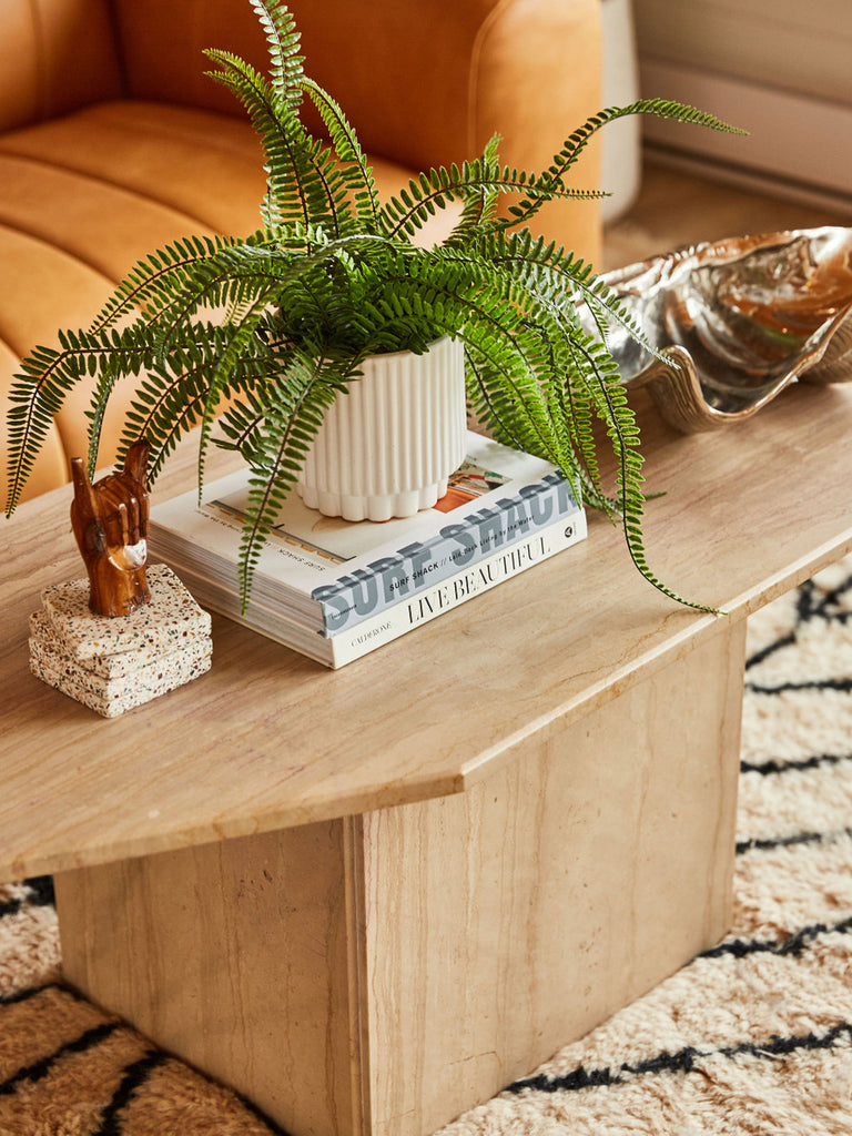 The June Sauble Beach styling a coffee table