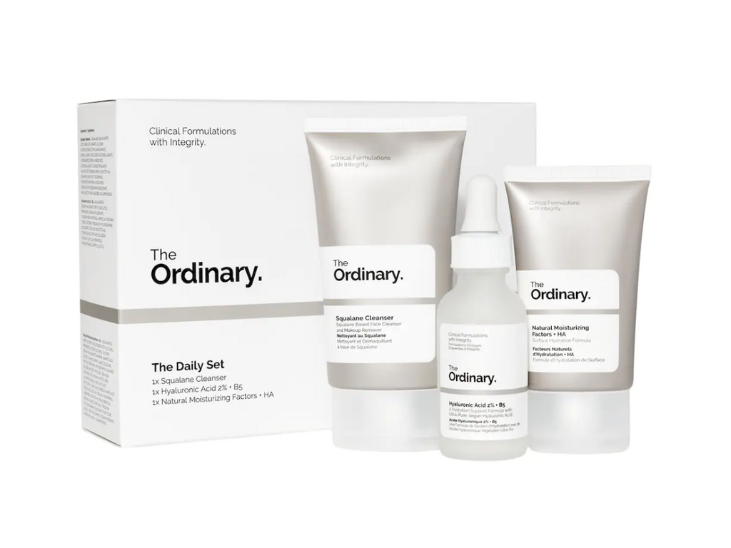 The Ordinary skincare set