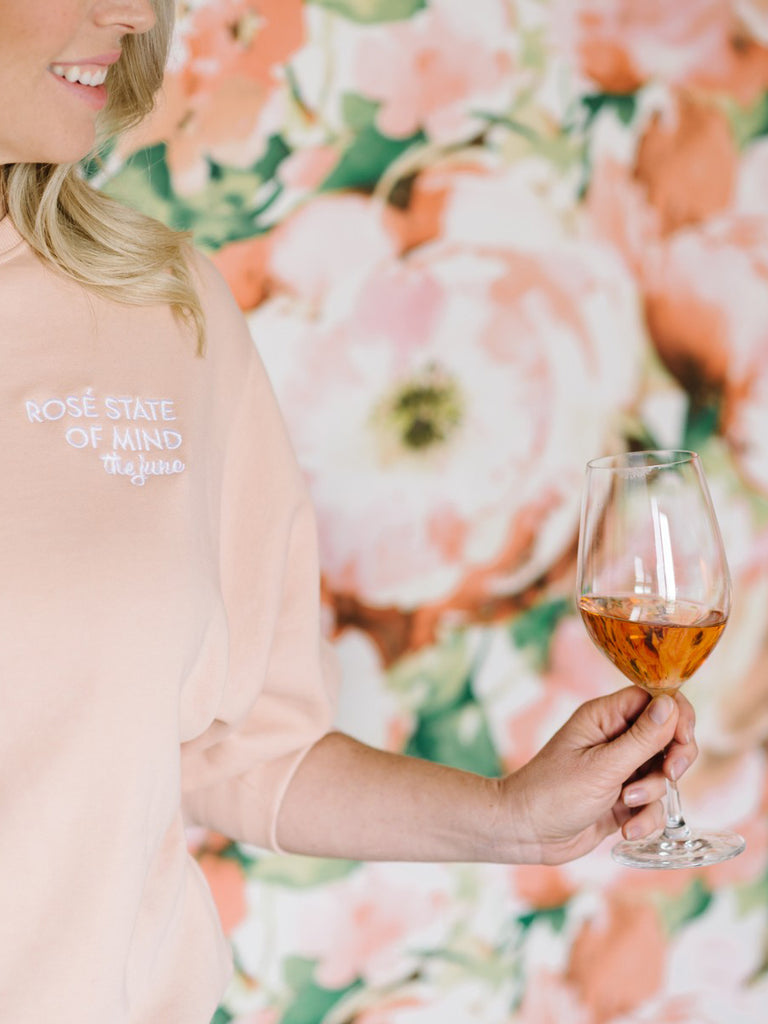 The June Motel Rosé State of Mind Crewneck