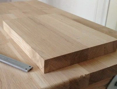 make a wooden wall key holder