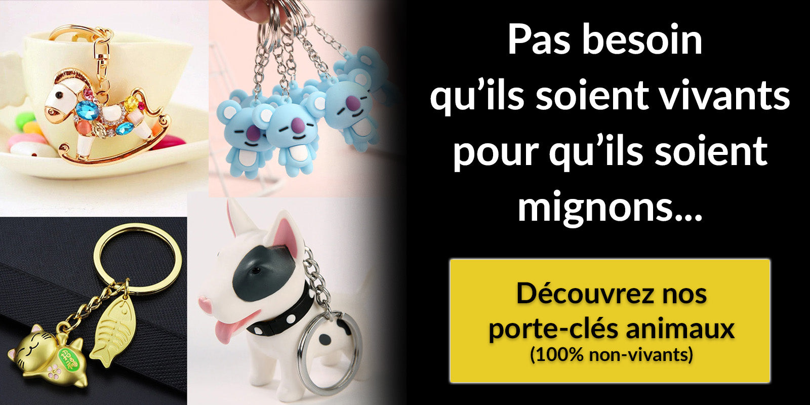 porte clés animaux