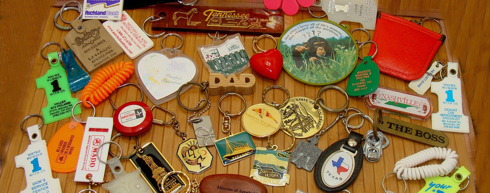 advertising key rings