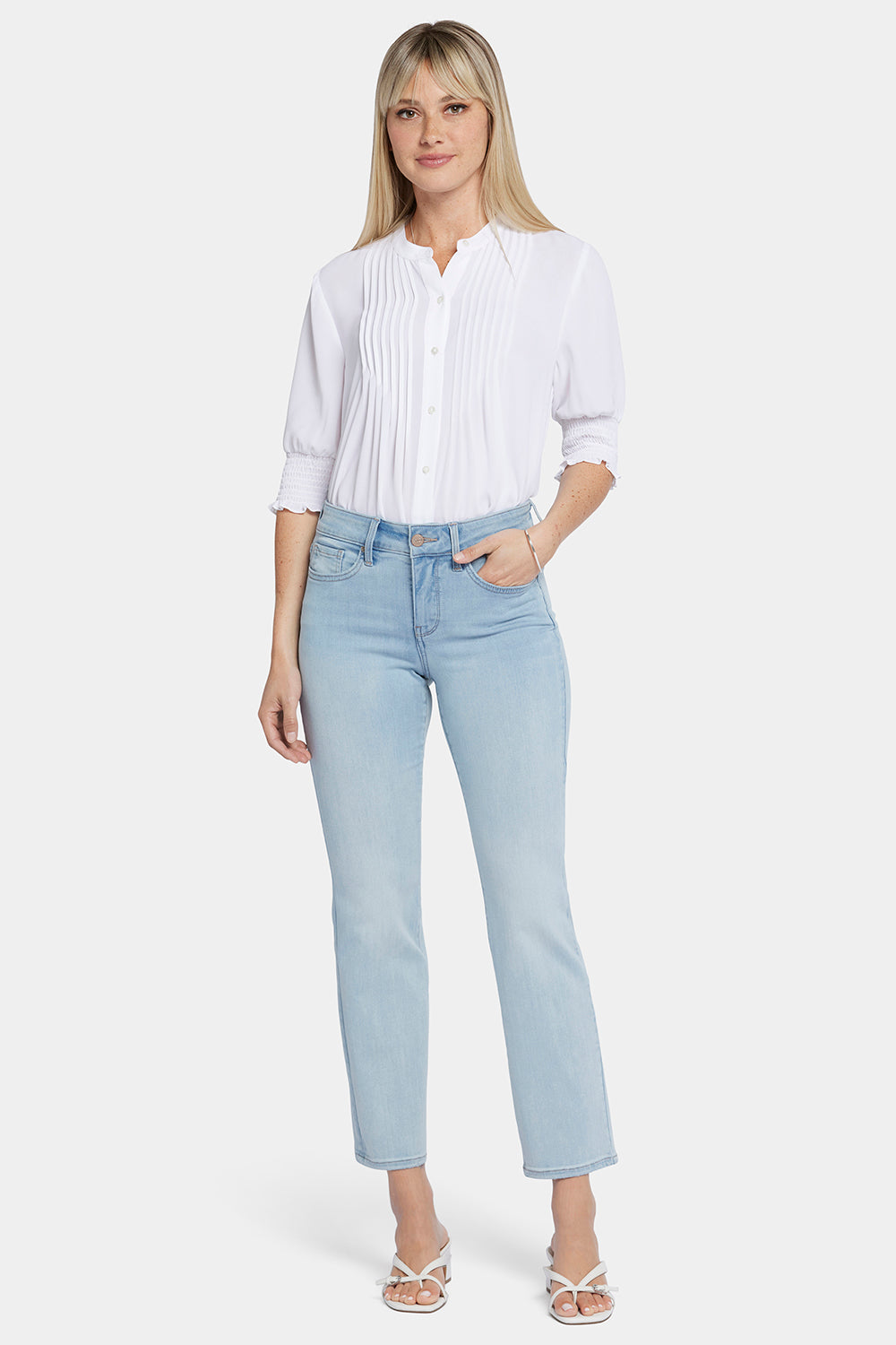 Marilyn Straight Jeans | NYDJ Apparel