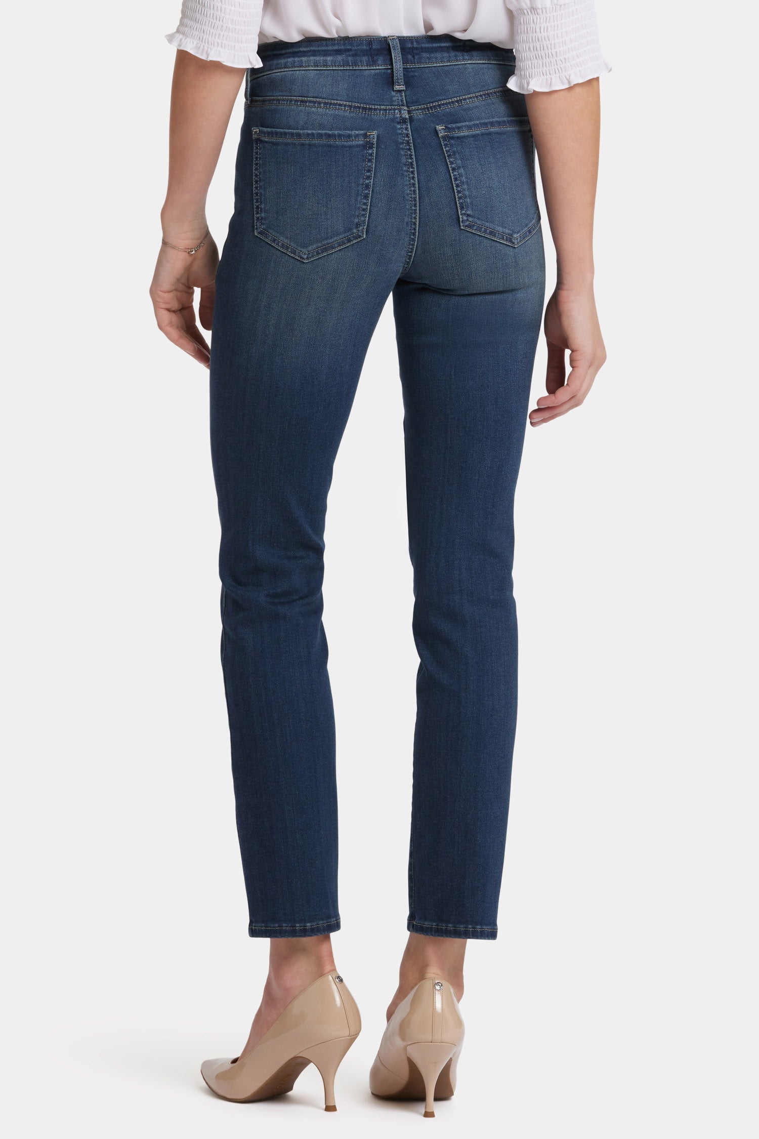 Nydj Sheri Tummy-Control Slim-Leg Jeans