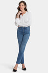 Women Callie High Straight Jeans In Mission Blue, Regular, Size: 00   Denim