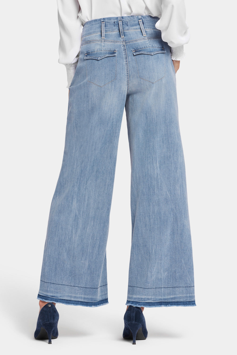 Denim & Co. EasyWear Twill Straight Leg Pull-On Ankle Pant w/ Pockets 