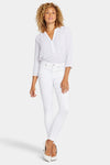 Women Ami Skinny Jeans In Optic White, Regular, Size: 00   Denim