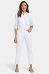Women Margot Girlfriend Jeans In Optic White, Regular, Size: 00   Denim