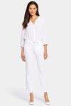 Women Sheri Slim Ankle Jeans In Optic White, Regular, Size: 00   Denim
