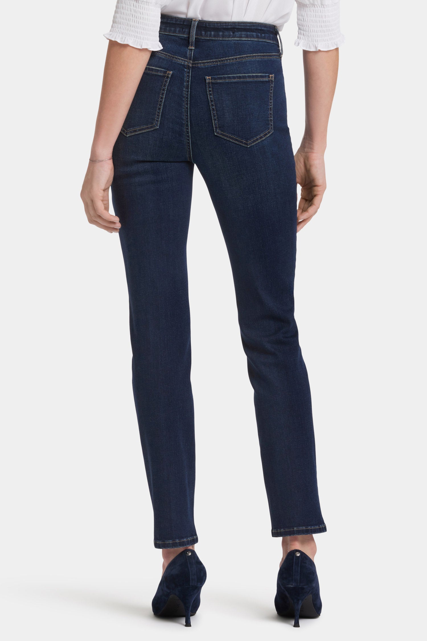 Sheri Slim Jeans With High Rise - Landslide Blue | NYDJ