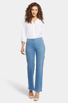 Women Bailey Relaxed Straight Pull on Jeans In Nottinghill, Regular, Size: 00   Denim