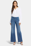 Women Teresa Wide Leg Jeans In Mission Blue, Regular, Size: 00   Denim