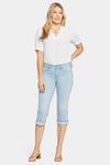 Women Marilyn Straight Crop Jeans In Brightside, Regular, Size: 00   Denim
