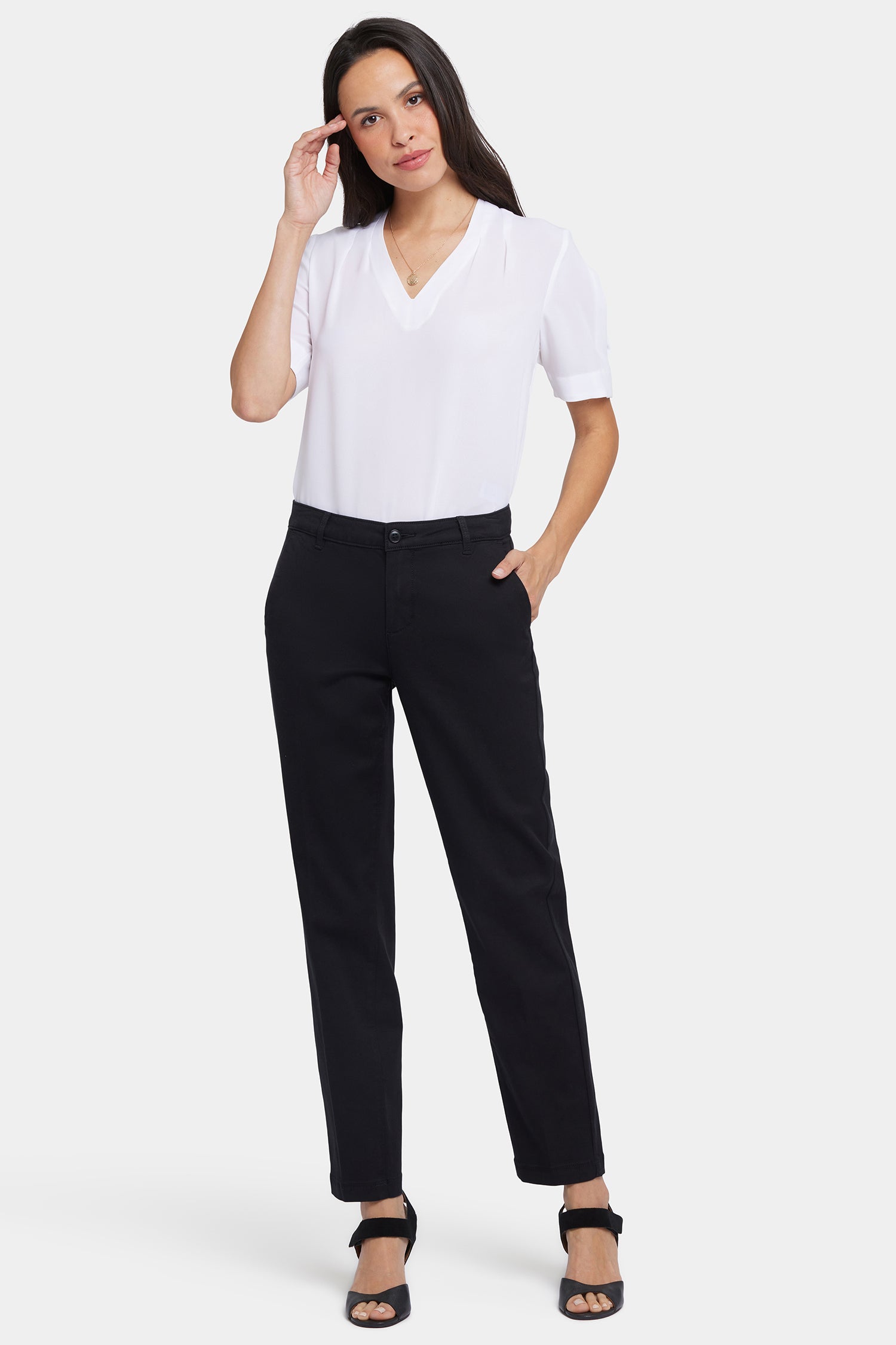 Time and Tru business,casual,daily,trousers,Black,Women's Padded