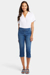 Women Dakota Crop Pull on Jeans In Petite In Olympus, Size: Pxs   Lyocell/denim/tencel