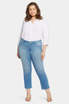 Women Marilyn Straight Ankle Jeans In Plus Size In Mesmerize, Size: 14w   Denim
