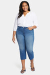 Women Relaxed Piper Crop Jeans In Plus Size In Melody, Size: 14w   Denim