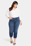 Women Relaxed Piper Crop Jeans In Plus Size In Sonnet, Size: 14w   Denim