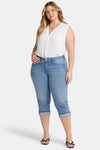 Women Marilyn Straight Crop Jeans In Plus Size In Lakefront, Size: 14w   Denim