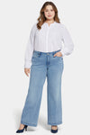 Women Teresa Wide Leg Jeans In Plus Size In Lakefront, Size: 14w   Denim