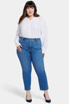 Women Bailey Relaxed Straight Ankle Jeans In Plus Size In Rockford, Size: 14w   Denim