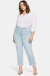 Women Margot Girlfriend Jeans In Plus Size In Brightside, Size: 14w   Denim