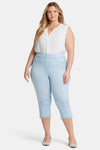 Women Dakota Crop Pull on Jeans In Plus Size In Oceanfront, Size: 1x   Lyocell/denim/tencel