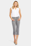 Women Slim Straight Crop Jeans In Palmas, Plus, Size: 00   Denim