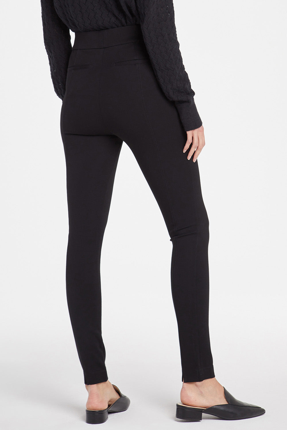 Buy Threadbare Black Slim Fit Ladies Stretch Ponte Trousers from Next USA