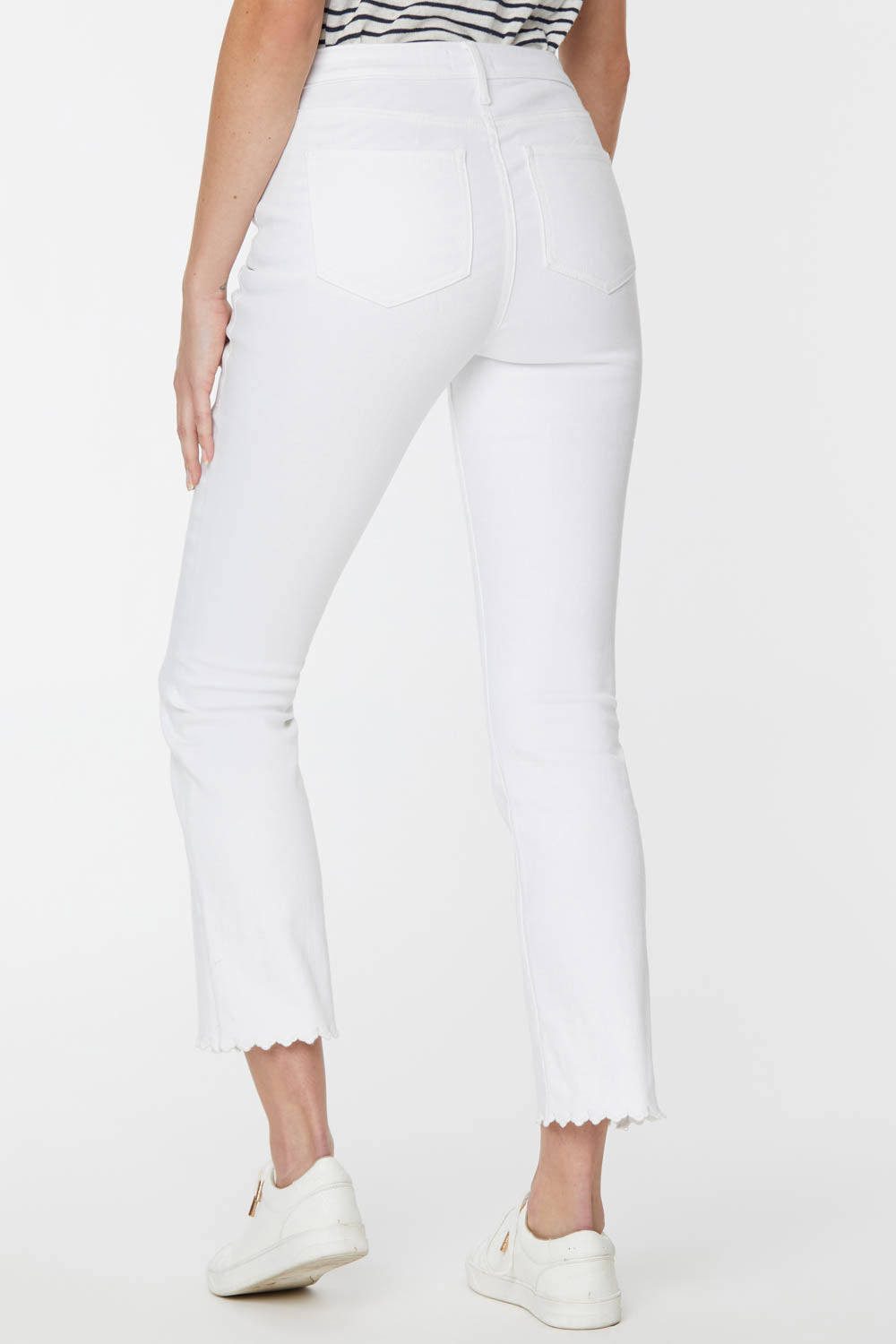 Slim Bootcut Ankle Jeans - Optic White – NYDJ Apparel