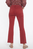 Fiona Slim Flared Ankle Jeans - Boysenberry Reactive