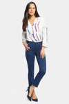 Women Sheri Slim Ankle Jeans In Mystique, Regular, Size: 00   Denim