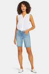 Women Ella Denim Shorts In Mesmerize, Regular, Size: 00   Polyester/denim