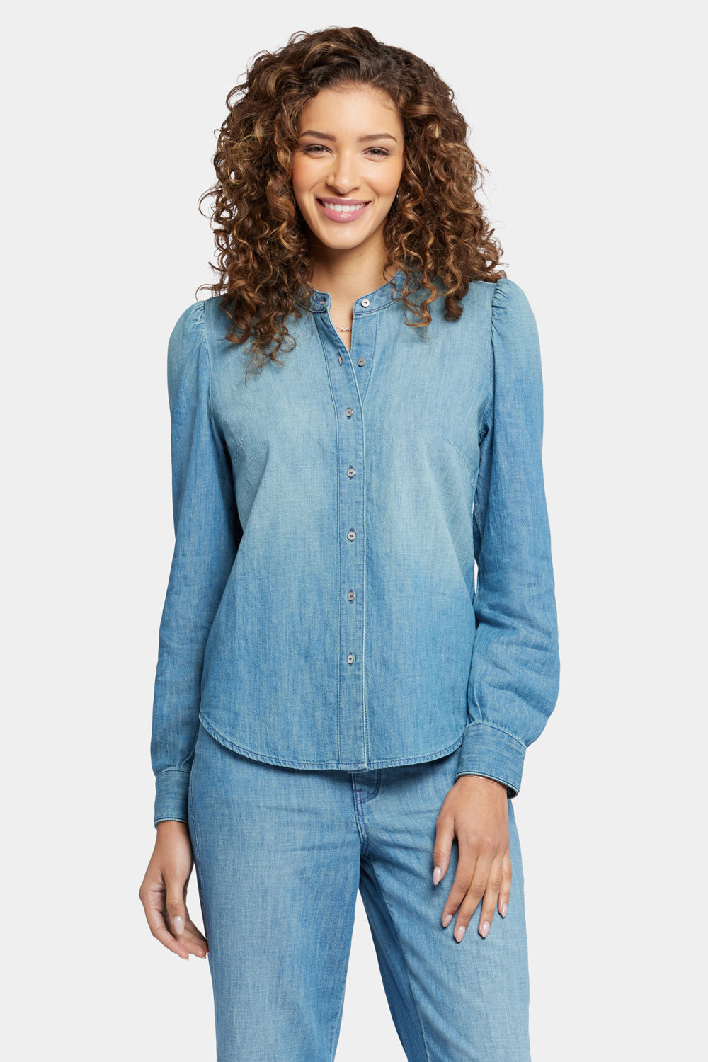 NYDJ Fit Solution embroidered cotton tunic