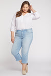 Women Relaxed Piper Crop Jeans In Plus Size In Hollander, Size: 14w   Denim