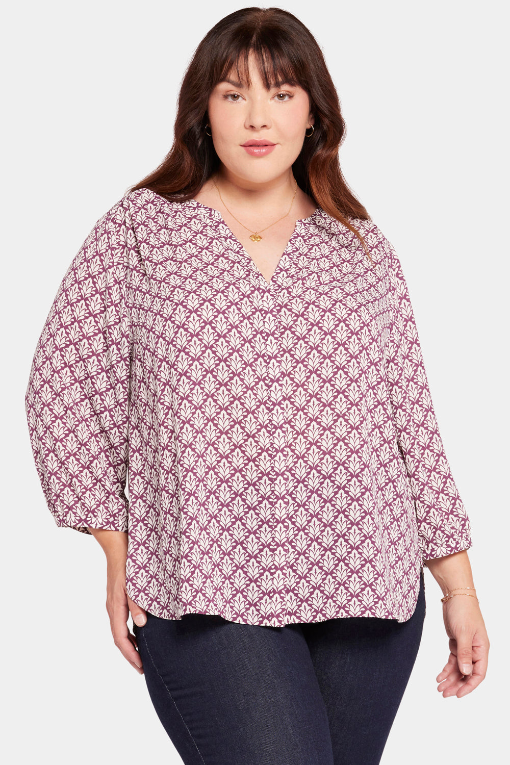 Women's Plus Size Tops - T-shirts, Blouses & Knits | NYDJ Apparel