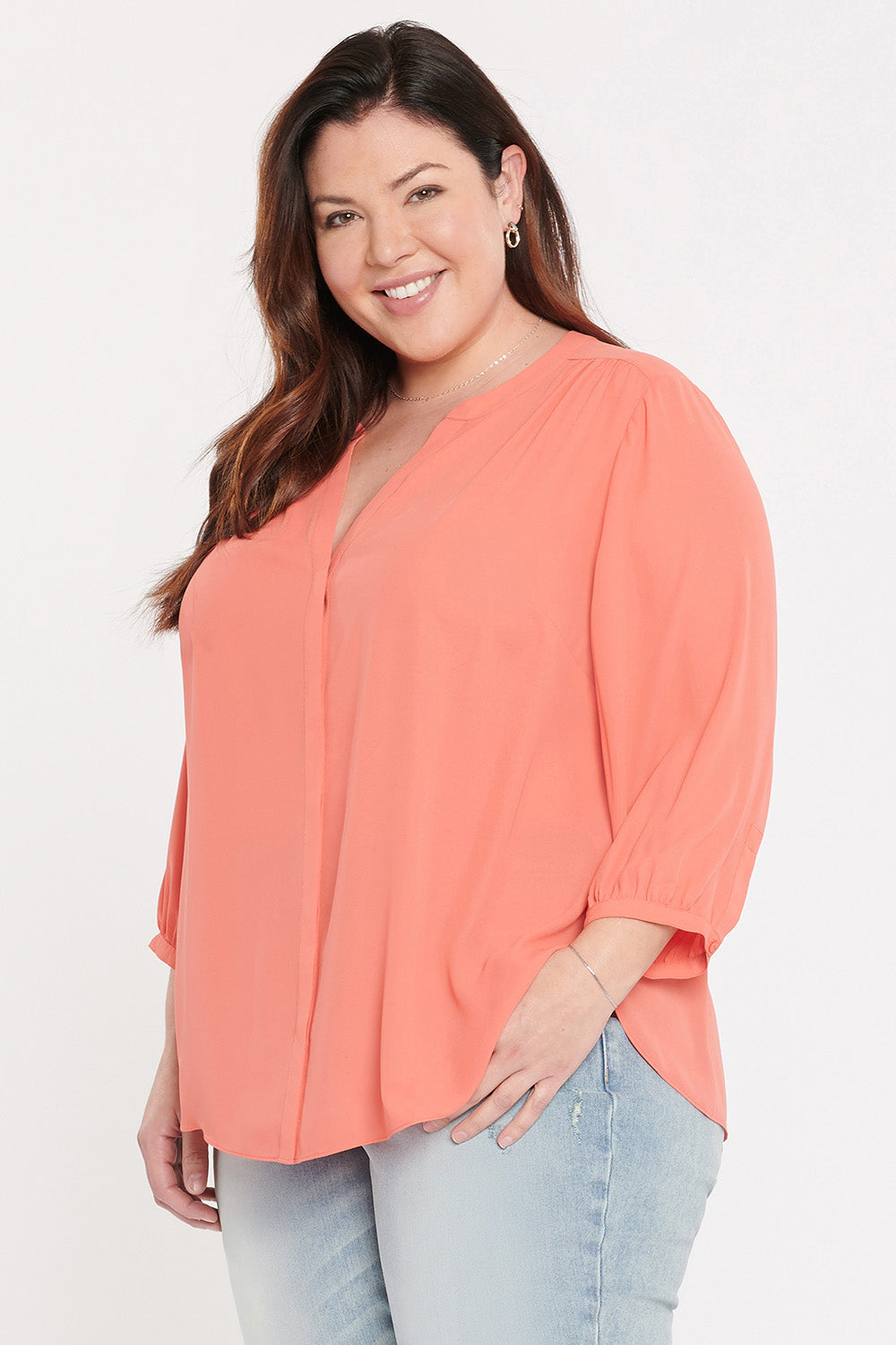 Women's Plus Size Tops - T-shirts, Blouses & Knits | NYDJ Apparel