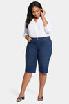 Women Kristie 80s Bermuda Denim Shorts In Plus Size In Inspire, Size: 14w   Polyester/cotton/denim