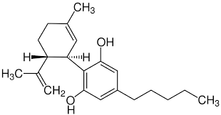 molécule de CBD Terpenes