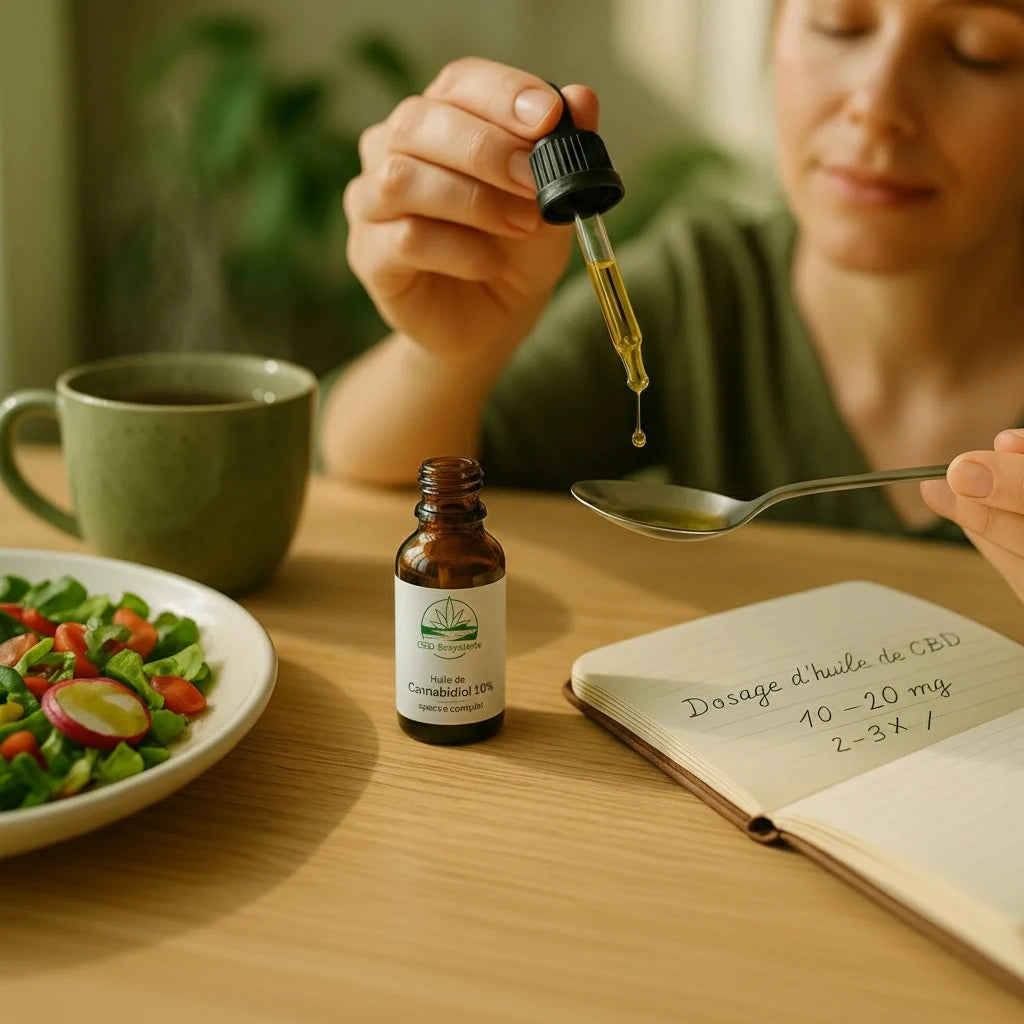 comment bien utiliser l'huile de CBD