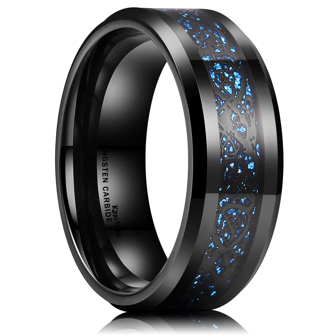 King Will DRAGON™ 8mm tungsten ring – King Will Rings