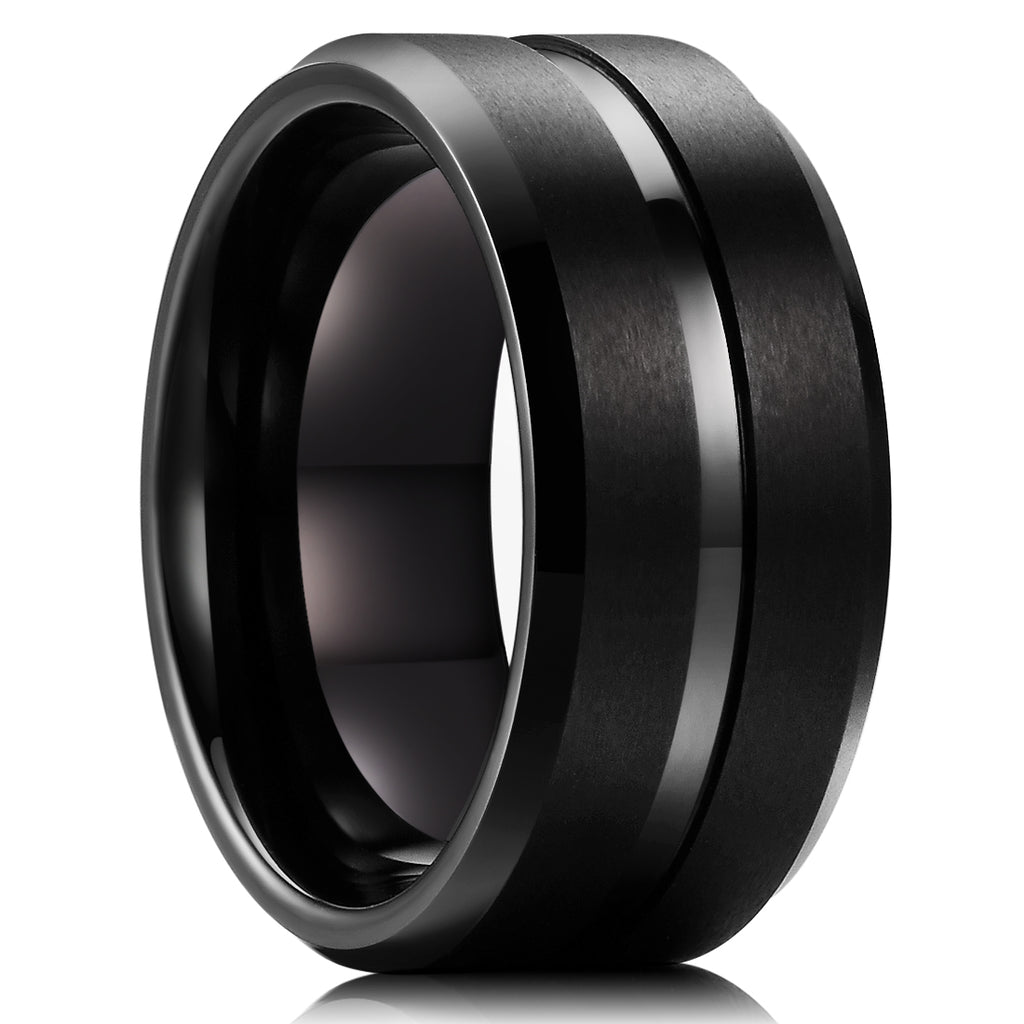 King Will BASIC™ 10mm tungsten ring – King Will Rings