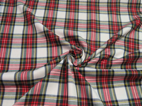 Camelot Fabrics Fleece Plaid Stewart Tartan Red Royal Fabric By The Yard :  Buy Online at Best Price in KSA - Souq is now : Arts & Crafts