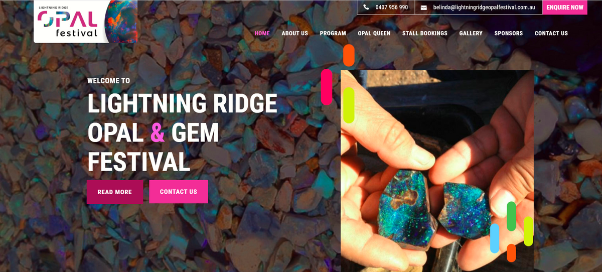 Lightning Ridge Opal & Gem Festival Absolute Opals & Gems